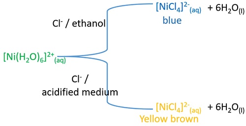 Nickel ion and chloride ion