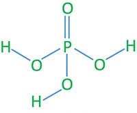 Molecule of Phosphoric acid