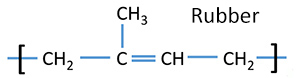 repeating unit rubber polymer