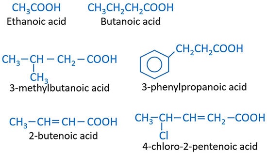 iupac nomenclature of carboxylic acids