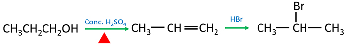 Organic chemistry conversion examples