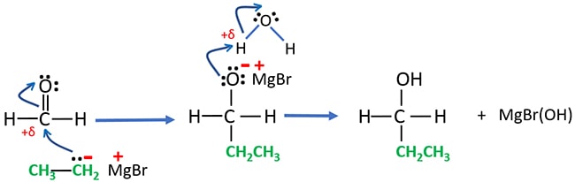 Formaldehyde and grignard reaction