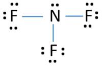 NF3 (Nitrogen trifluoride) Lewis Structure - Steps of Drawing