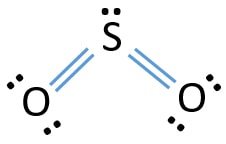 Sulfur dioxide (SO2) Lewis Structure, Hybridization ...