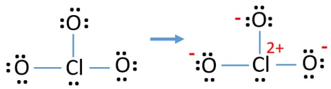 Lewis Structure Of Clo3 Chlorate Ion Lewis Structure Of Clo3 Chlorate Ion