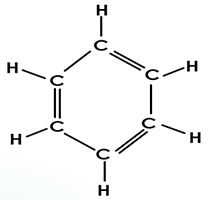 Kekule structure of benzene