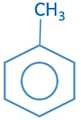 methyl benzene molecule